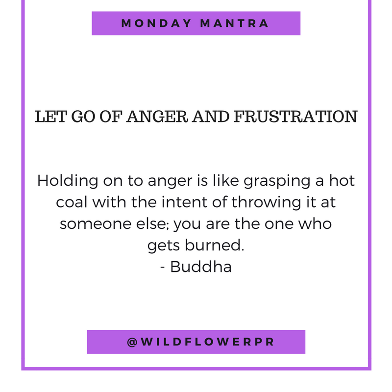 let go of anger and frustration buddha